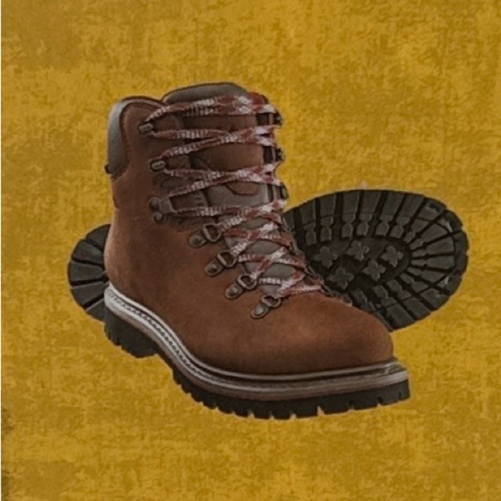 Cabela’s women’s vintage Trail hiker hiking boots in Betty Lou Brown size 6 1/2